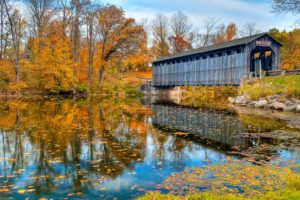 water, Landscapes, Nature, Autumn, Bridges