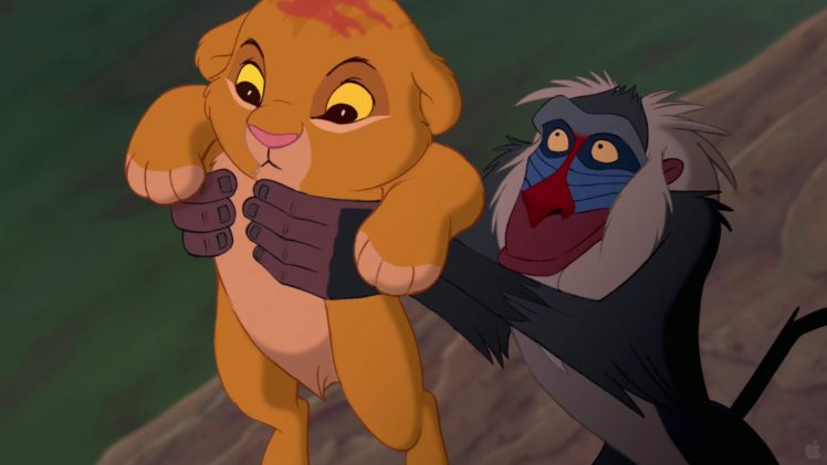 cartoons, Disney, Company, Simba, The, Lion, King, Rafiki HD Wallpaper Desktop Background