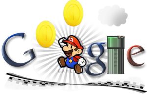 super, Mario, Google, Paper, Mario, Sign