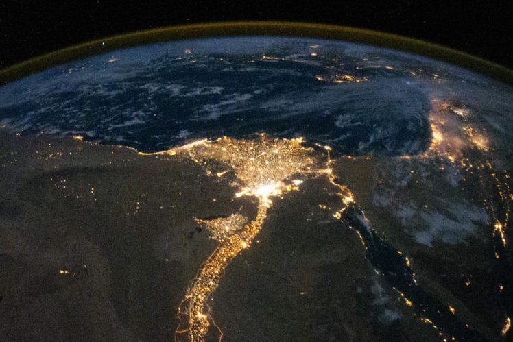 egypt, City, Lights, Nile, Cairo HD Wallpaper Desktop Background