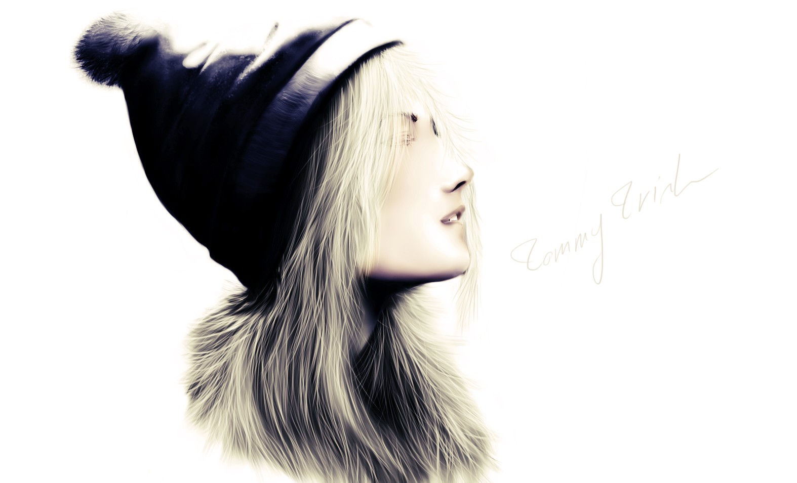 drawings, Faces Wallpaper