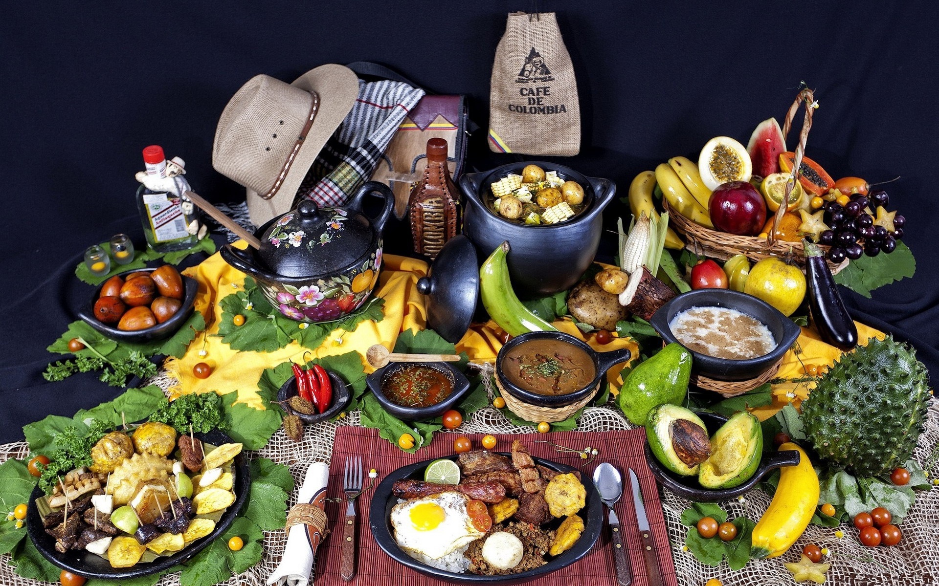 dishes, Food, Still, Life Wallpaper