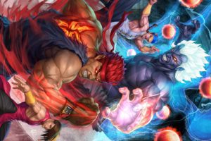 street, Fighter, Artgerm, Evil, Ryu