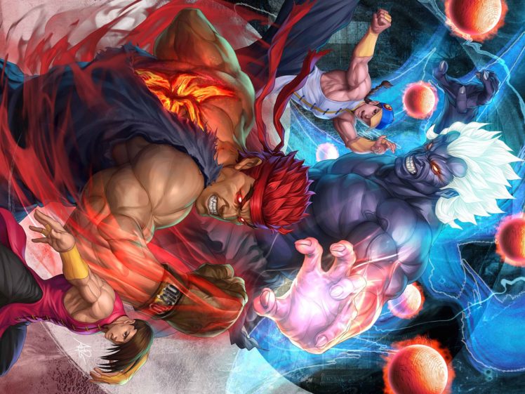 street, Fighter, Artgerm, Evil, Ryu HD Wallpaper Desktop Background