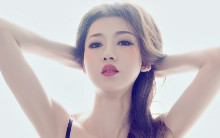 brunettes, Women, Models, Asians HD Wallpaper Desktop Background