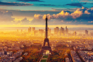city, Paris, Eiffel, Tower, France, Autumn