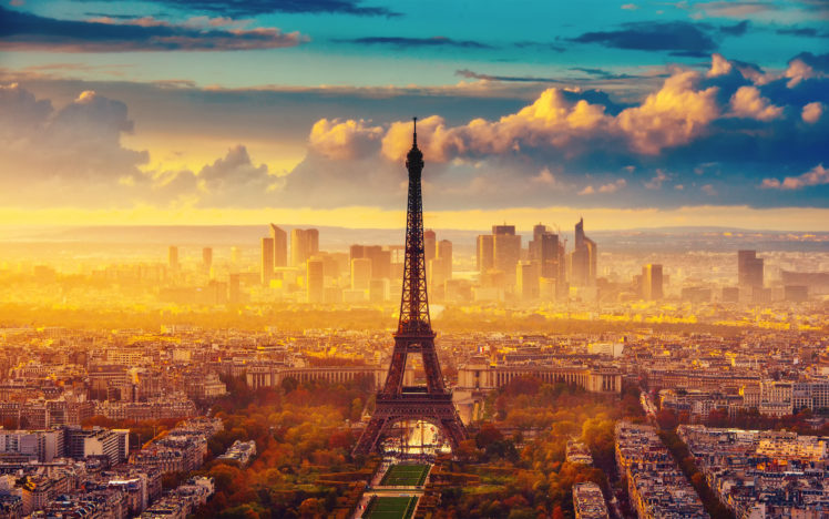 city, Paris, Eiffel, Tower, France, Autumn HD Wallpaper Desktop Background