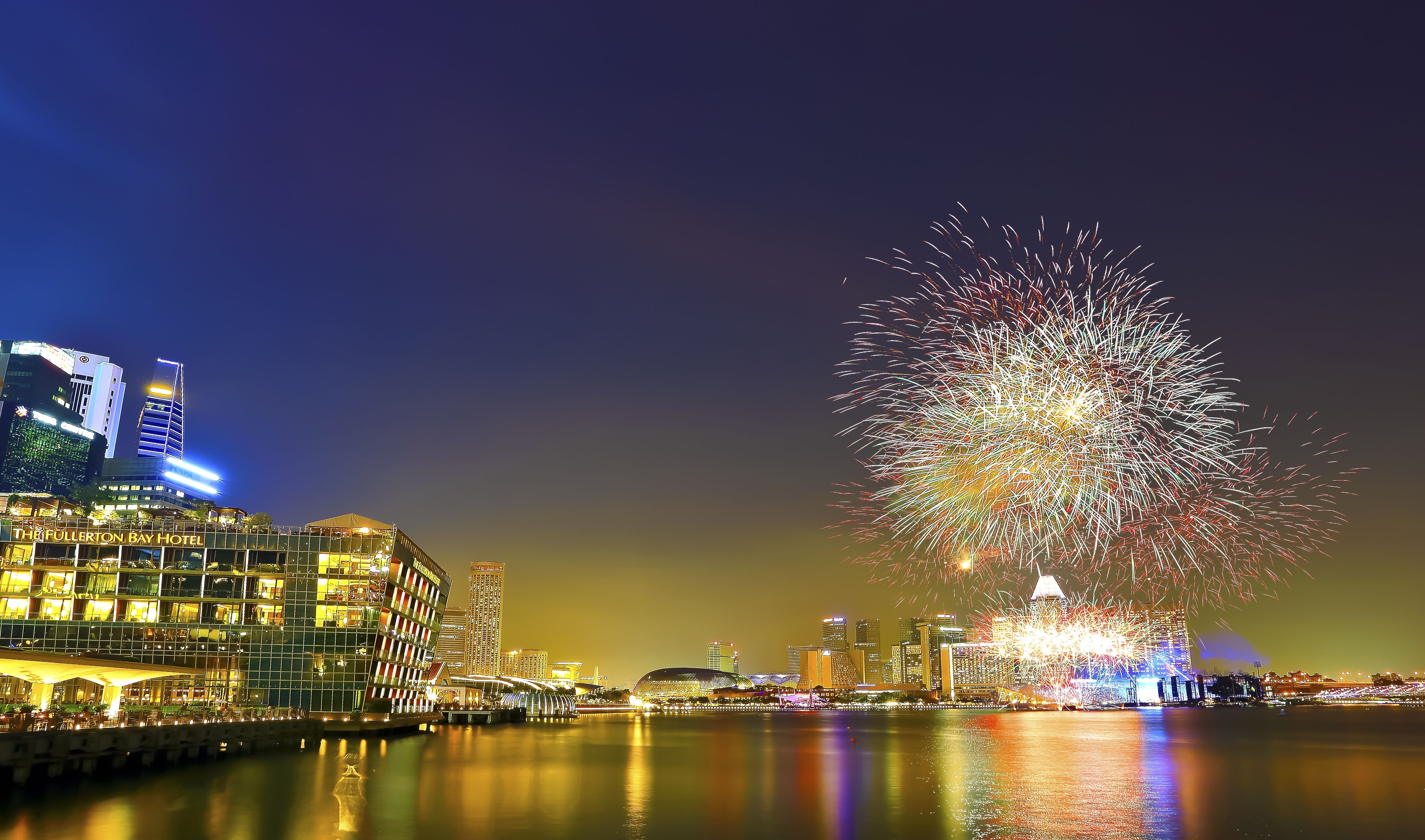 national, Day, Parade, Singapore, Fireworks Wallpapers HD ...