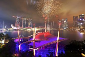 national, Day, Parade, Singapore, Fireworks