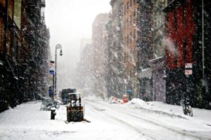 snow, Winter, New york, New, York