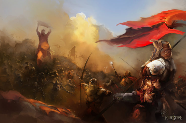 runescape, Fantasy, Adventure, Monster, Battle, Warrior HD Wallpaper Desktop Background