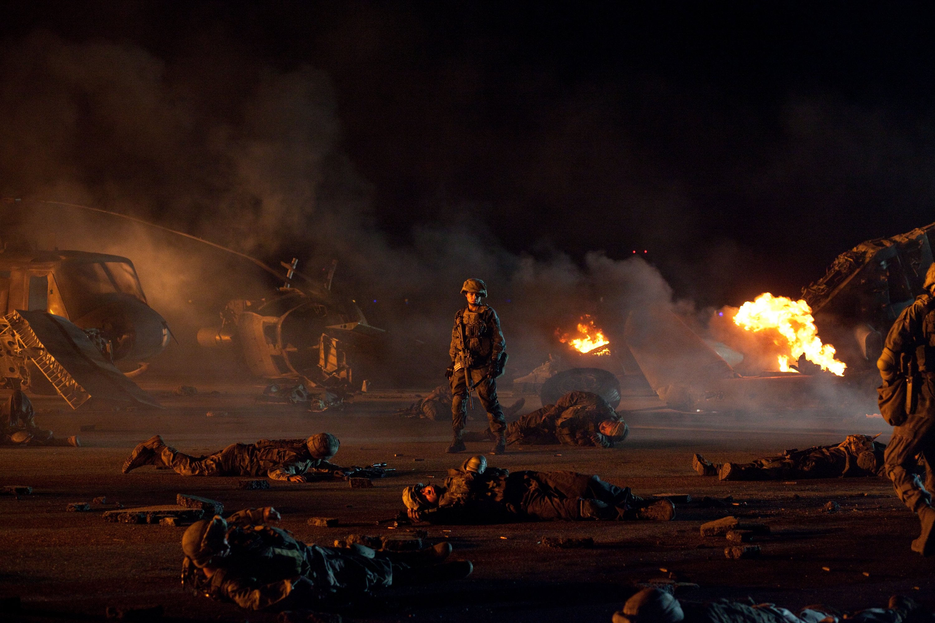 battle, Los, Angeles, Action, Sci fi, Drama, Military, Soldier Wallpaper