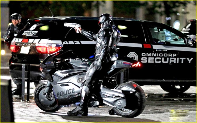 robocop, Sci fi, Cyborg, Robot, Warrior, Armor, Weapon, Gun, Police HD Wallpaper Desktop Background