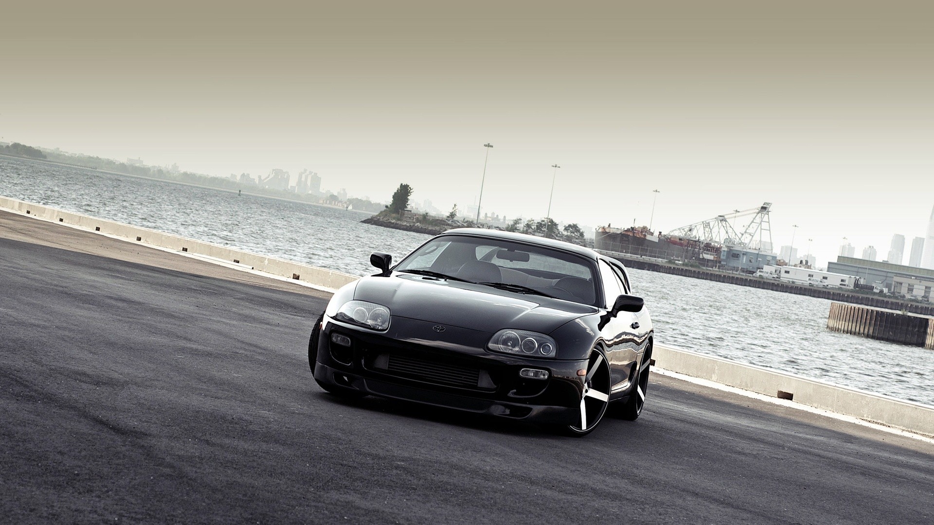 black, Red, Dock, Cars, Sports, Toyota, Outdoors, Vehicles, Supercars, Turbo, Toyota, Supra, Automotive, Automobiles, Exotic, Cars, Supra, Mkiv, Toyota, Supra, Turbo Wallpaper
