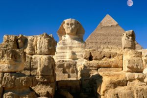 egypt, Sphinx, Giza, Pyramids