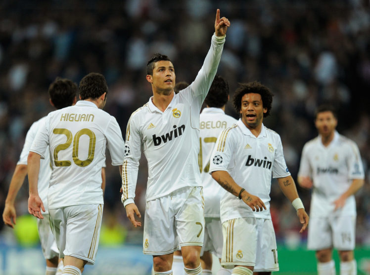 cristiano, Ronaldo, At, Real, Madrid HD Wallpaper Desktop Background