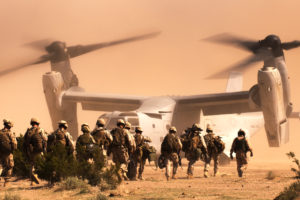 soldier, Marines, Bell, V 22, Osprey, A, Tiltrotor, The, Desert, Military