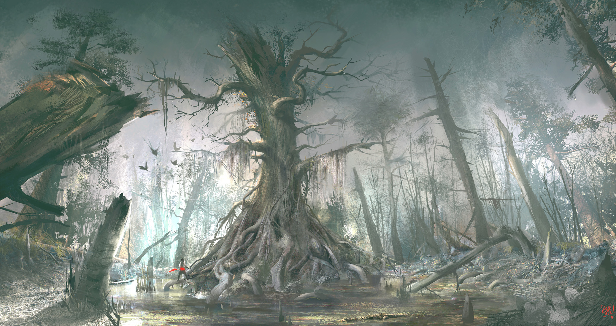 assassins, Creed, Landscape, Fantasy Wallpaper