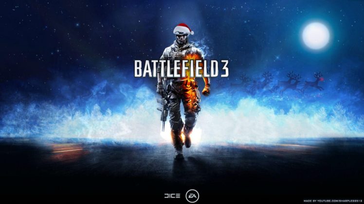 video, Games, Christmas, Battlefield, 3, First, Person, Shooter HD Wallpaper Desktop Background