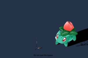 pokemon, Bulbasaur, Ivysaur, Simple, Background