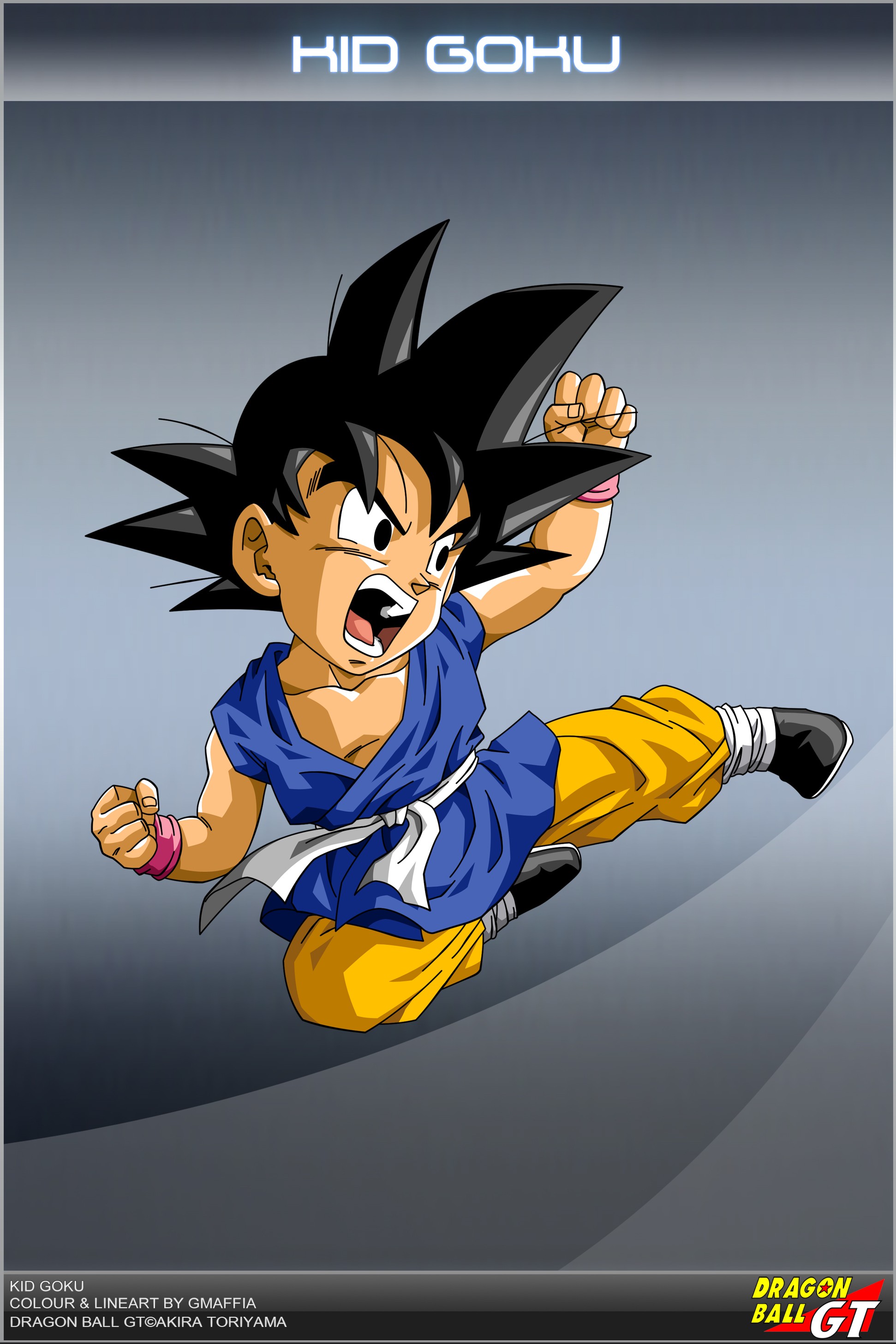 dragon, Ball, Dragon, Ball, Gt, Kid, Goku Wallpaper