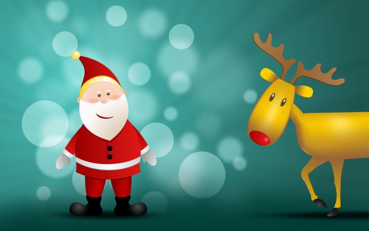 holidays, Christmas, Santa, Seasonal HD Wallpaper Desktop Background