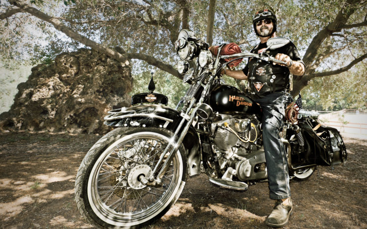 harley davidson, Davidson, Harley, Motorcycles, Motorbikes, Bikers, People, Men, Males HD Wallpaper Desktop Background