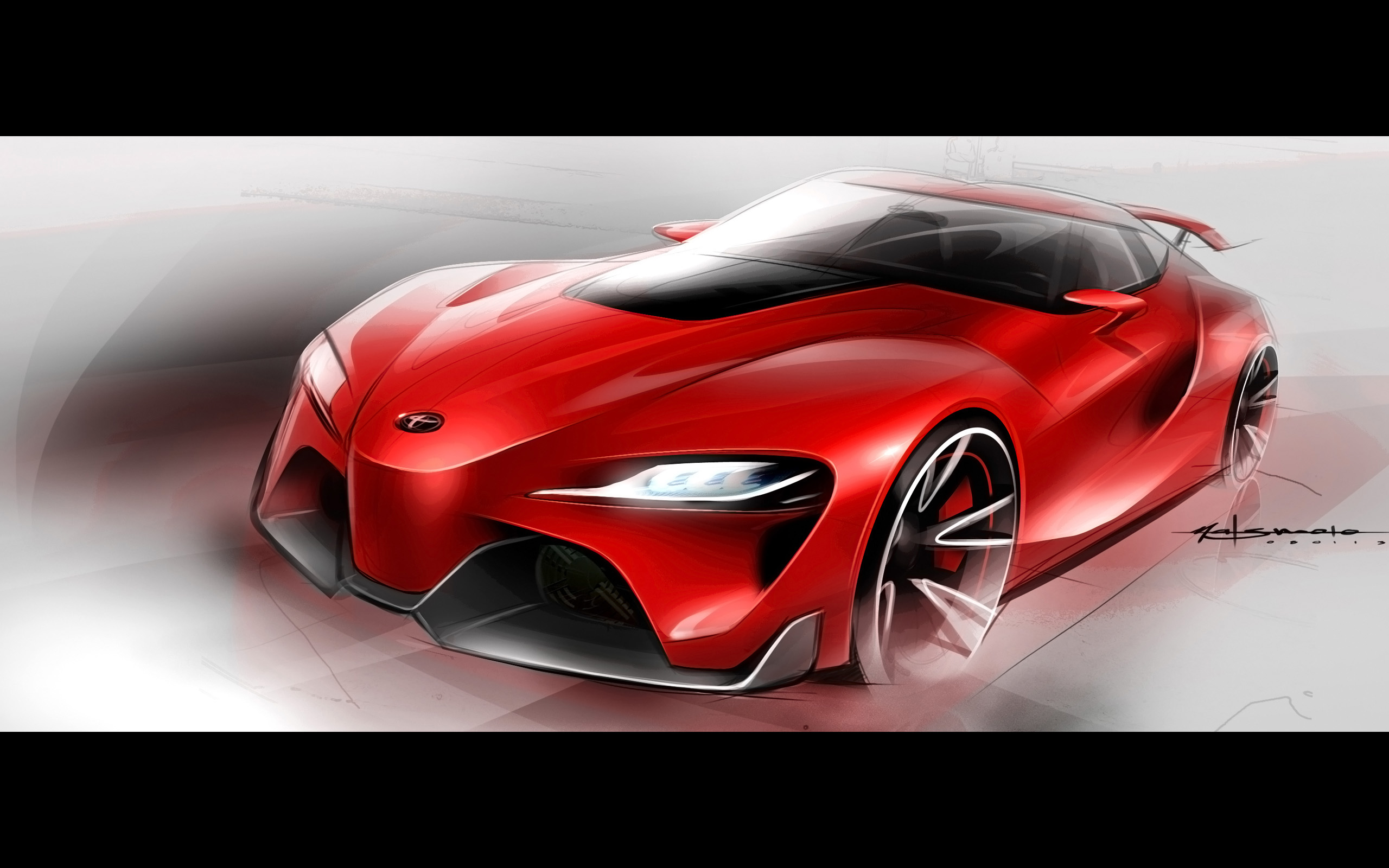 2014, Toyota, Ft 1, Concept, Supercar, Ds Wallpaper
