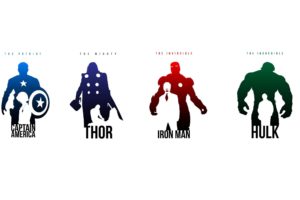iron, Man, Thor, Captain, America, Marvel, Comics, Avengers, Hulk