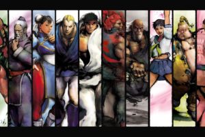 street, Fighter, Sakura, Cammy, Ryu, Akuma, Chun li, Abel