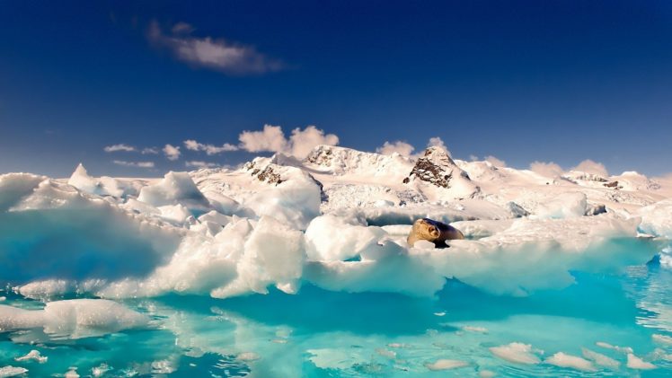 ice, Snow, Artwork, Skyscapes HD Wallpaper Desktop Background