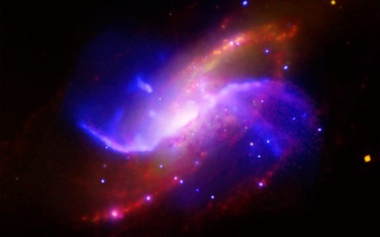 spiral, Galaxy, Messier, 106 HD Wallpaper Desktop Background