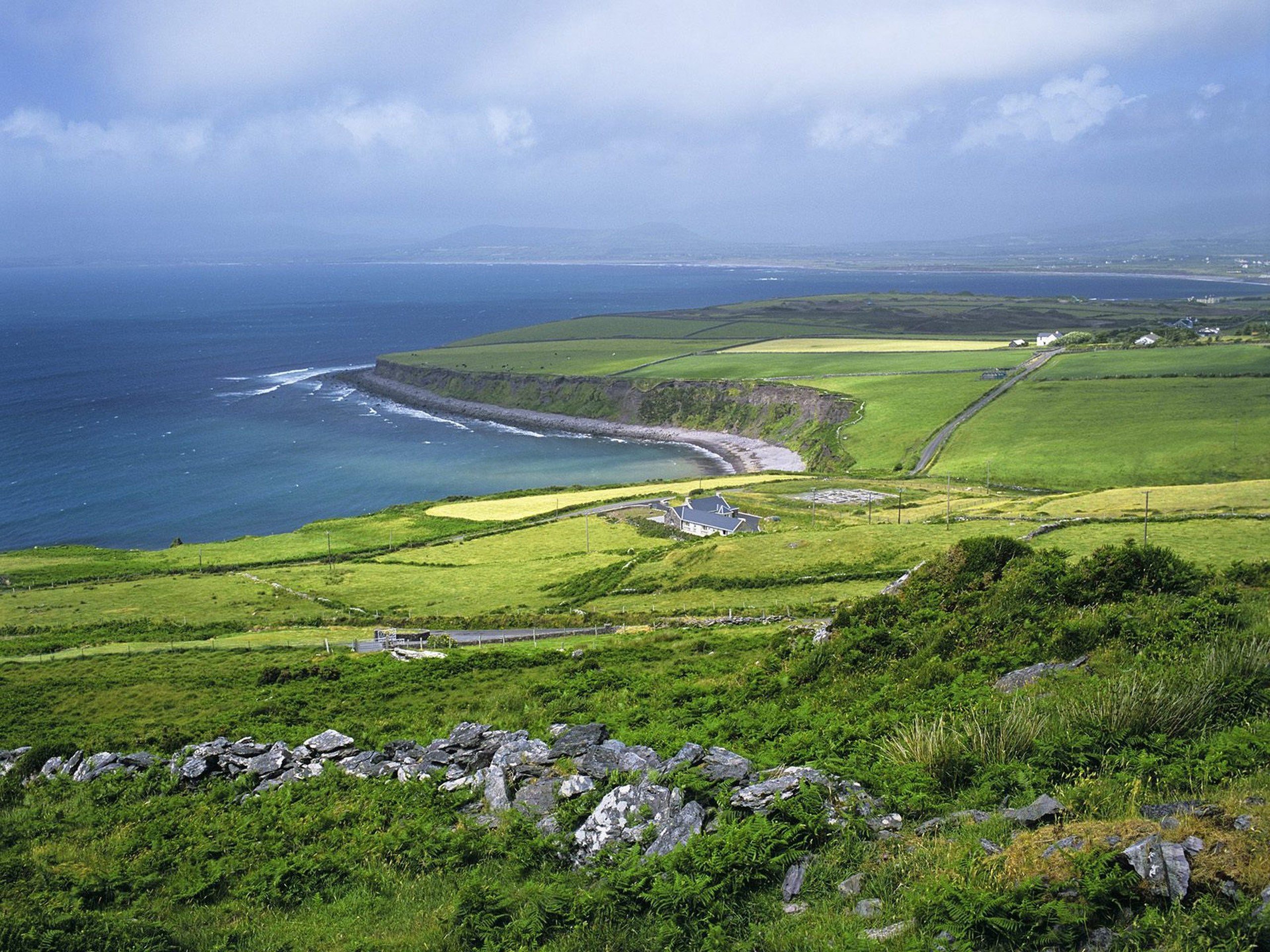 landscapes, Ireland, Bay, Beaches Wallpaper