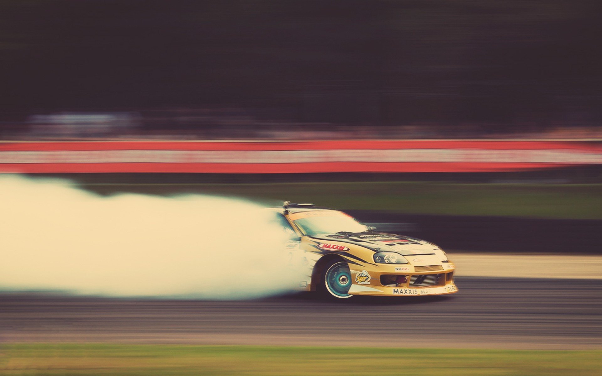 cars, Smoke, Tuning, Toyota, Supra, Drifting Wallpaper