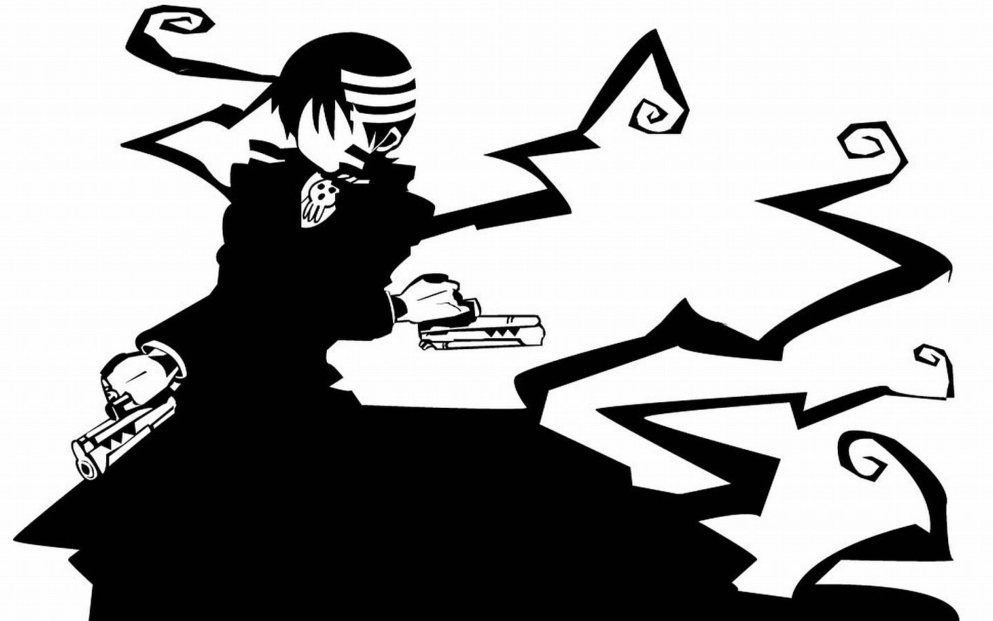 soul, Eater, Death, The, Kid, Simple, Background Wallpaper