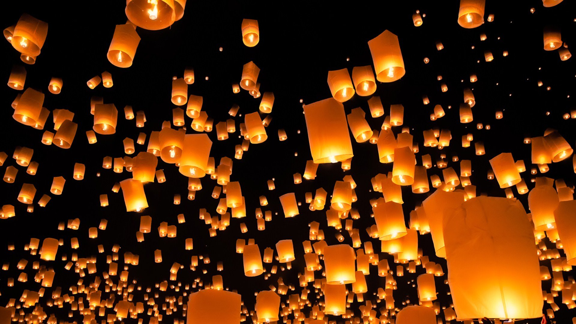 night, Light, Ballon, Photography, Hd, Wallpaper Wallpapers HD