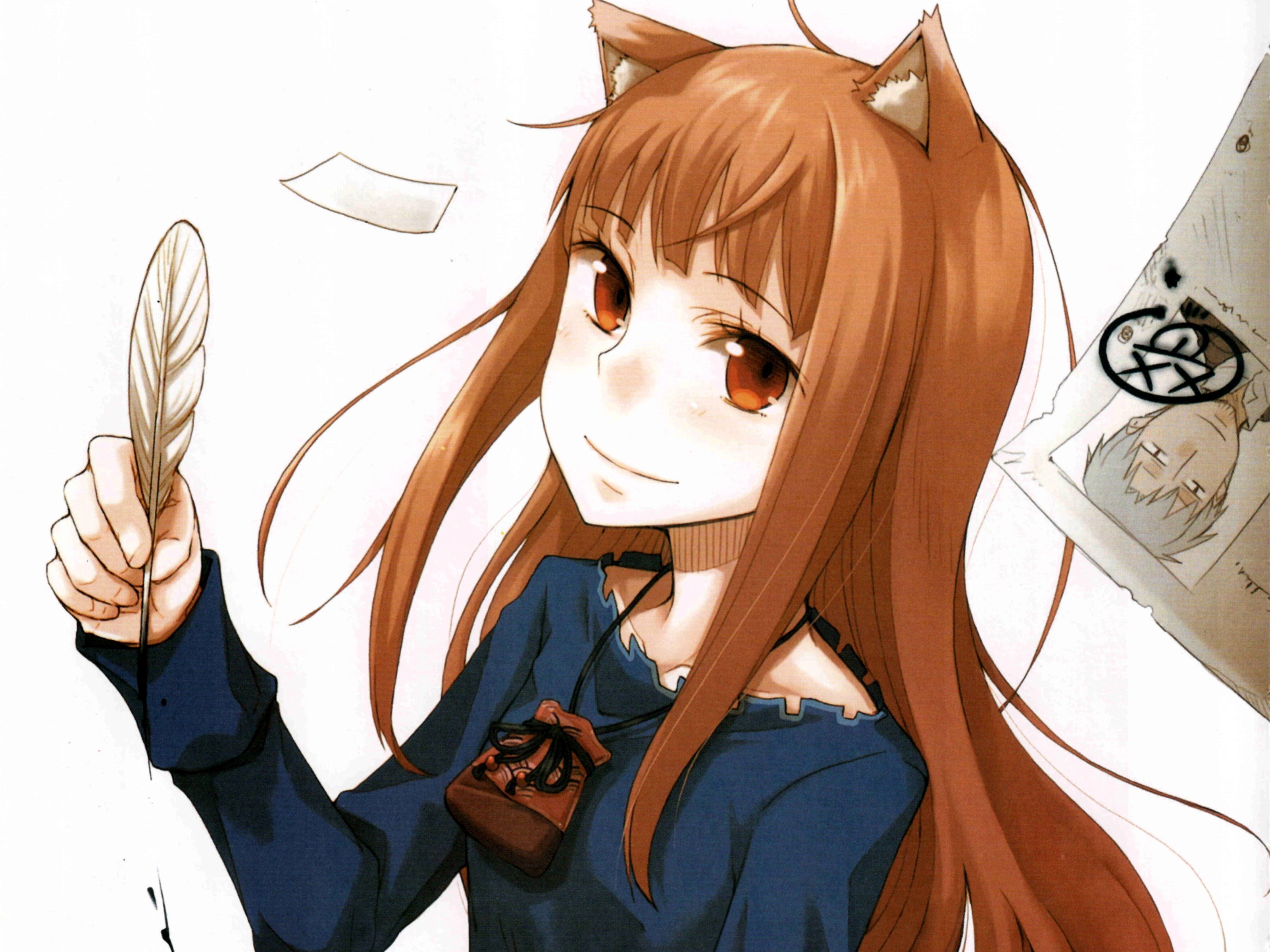 spice, And, Wolf, Holo, The, Wise, Wolf Wallpaper