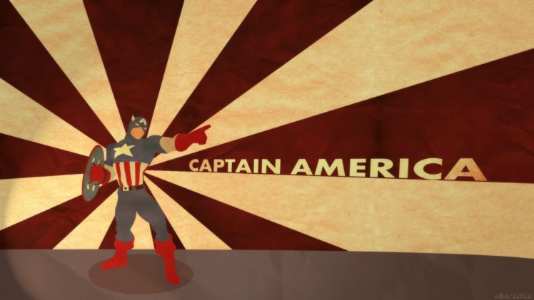 movies, Captain, America, Retro, Digital, Art, Fan, Art HD Wallpaper Desktop Background