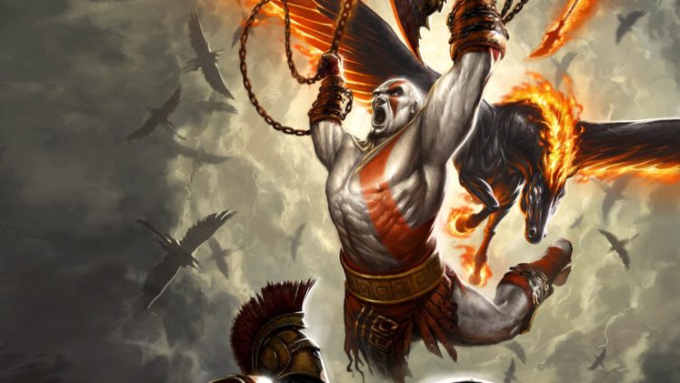 video, Games, Kratos, God, Of, War HD Wallpaper Desktop Background