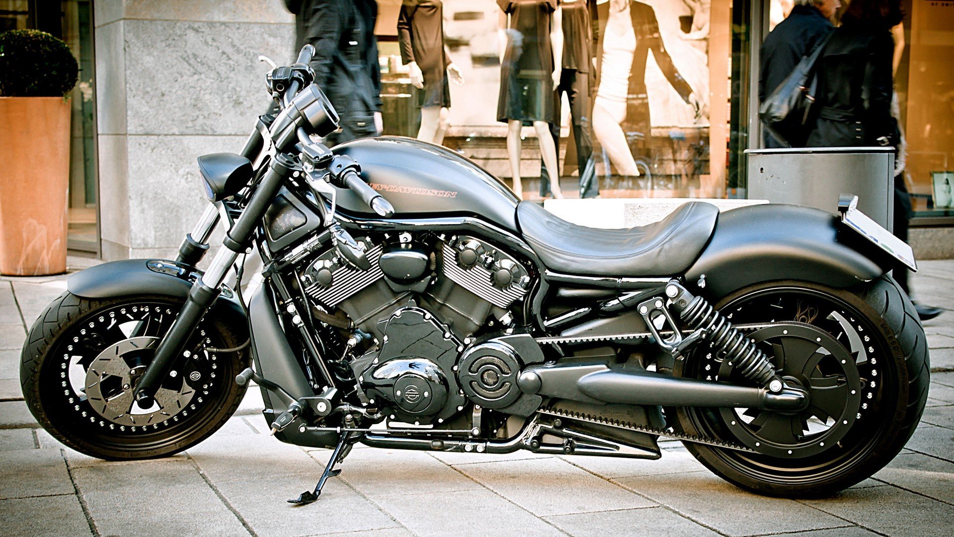 motorbikes, Custom, Bike, Harley, Davidson, Nightrod, Special Wallpaper
