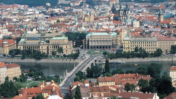 bridges, Prague, Czech, Republic, Rivers HD Wallpaper Desktop Background