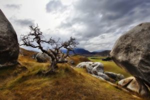 nature, Landscapes, Fields, Skies, Clouds, Grass, Scenic, Rocks, Cloudy