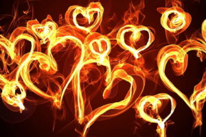 abstract, Fire, Flames, Love, Romance, Heart, Bright, Cg, Digital art