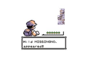 pokemon, Text, Missingno, , Simple, Background, Inscription