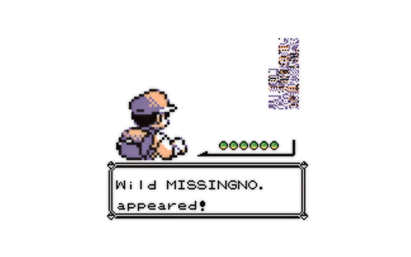pokemon, Text, Missingno, , Simple, Background, Inscription Wallpaper