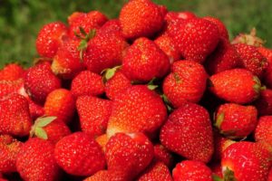 fruits, Strawberries, Pyramid