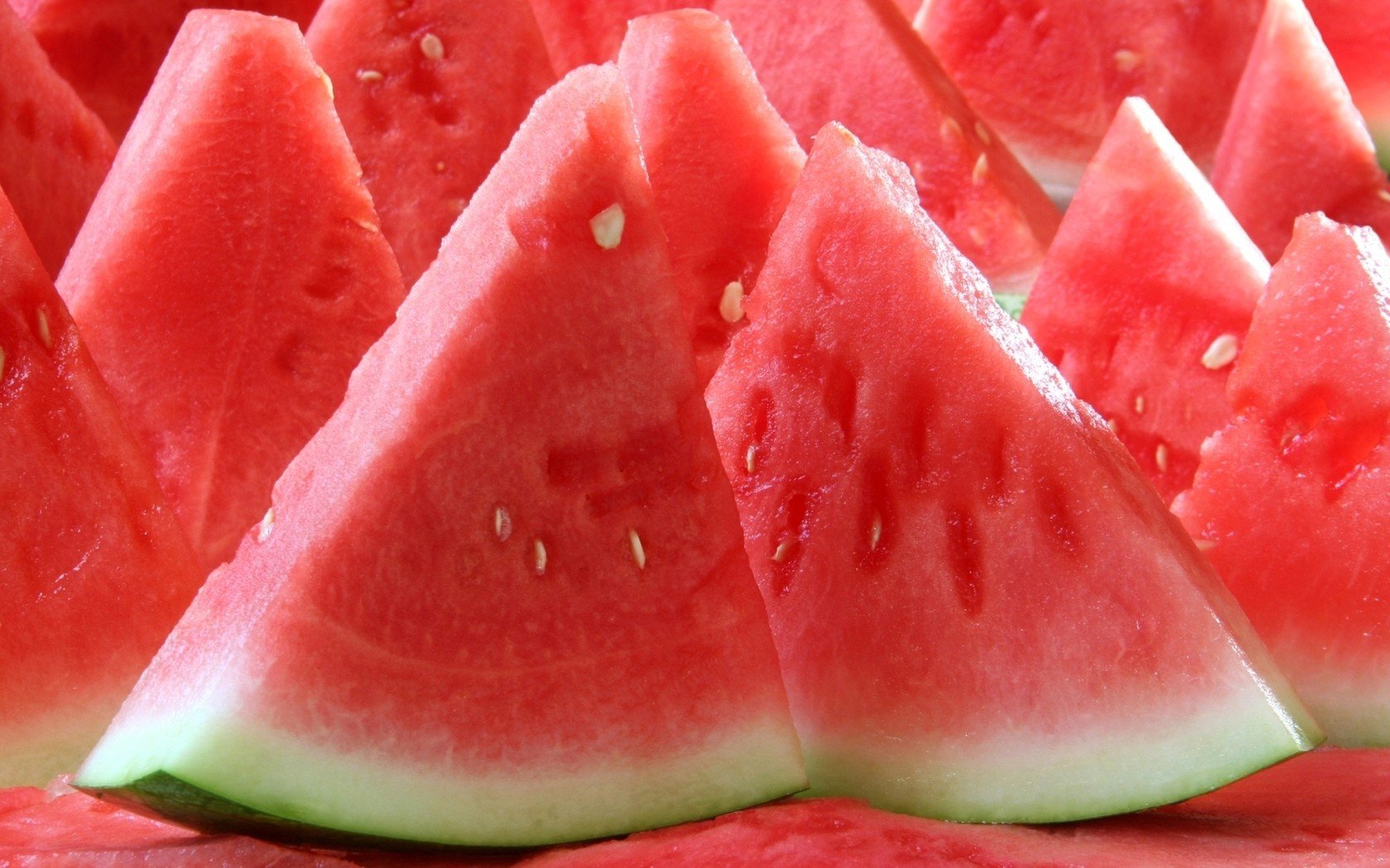 red, Fruits, Watermelons Wallpaper