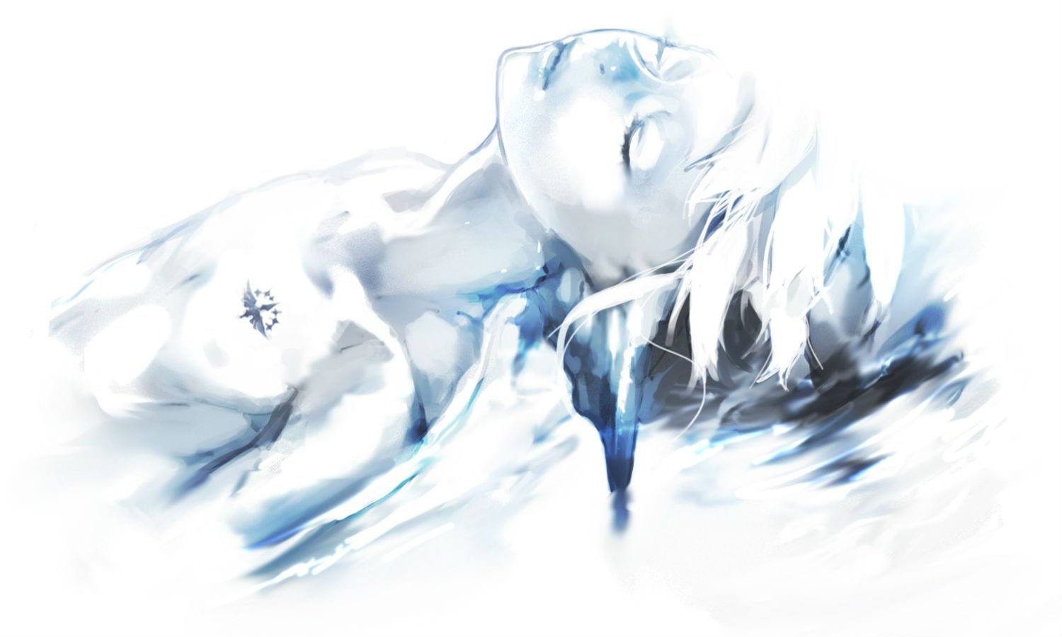 original, Hujimogeo, Male, Monochrome, Original, Sleeping Wallpaper
