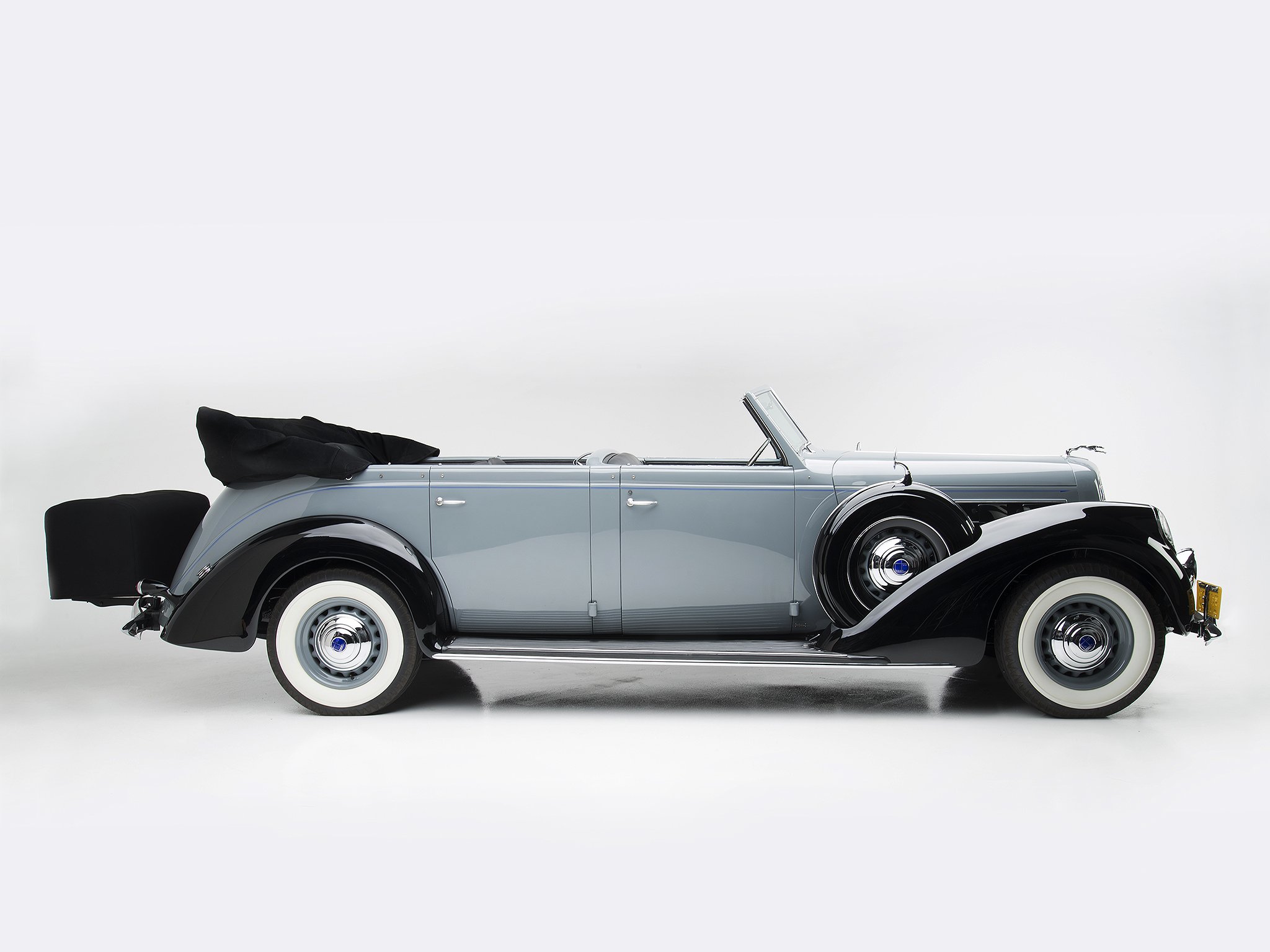 1937, Lincoln, Model k, 7 passenger, Touring, Willoughby, Luxury, Retro Wallpaper