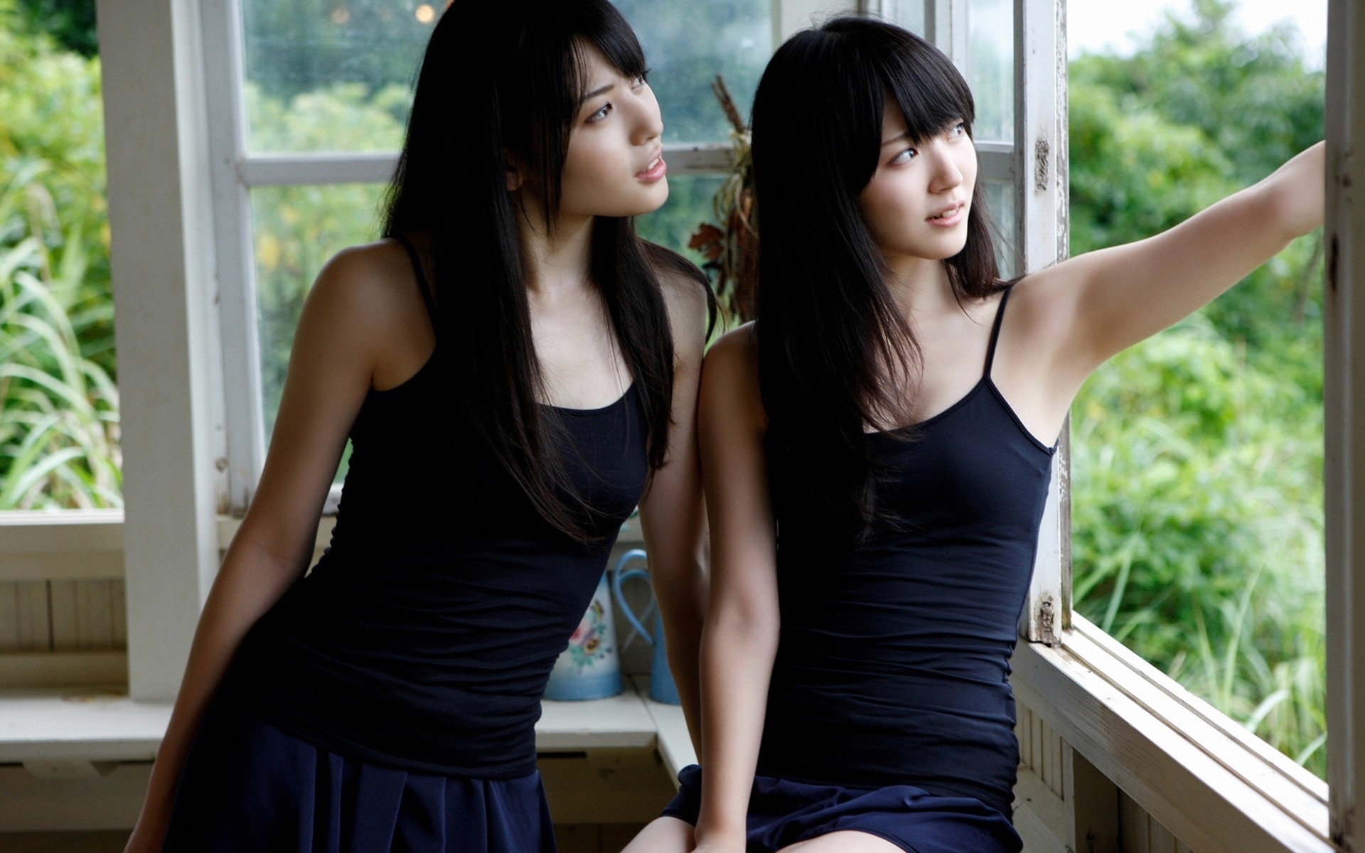 Hot Lesbiske Japanske Jenter Nakne Jenter Og Deres Pussies